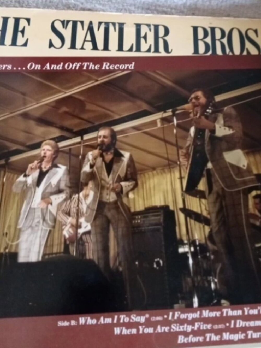 The Statler Brothers: Entertainers On And Off The Road, 12" Vinyl Record. never